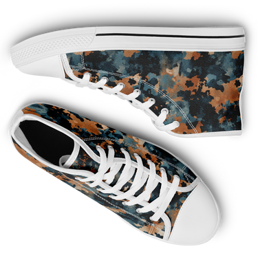 Chokefish™ Urban Peak Retro High Tops-Acid-Wash-009